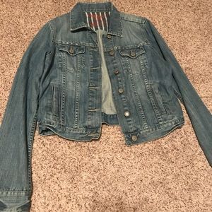 American Eagle Jean Jacket size Large